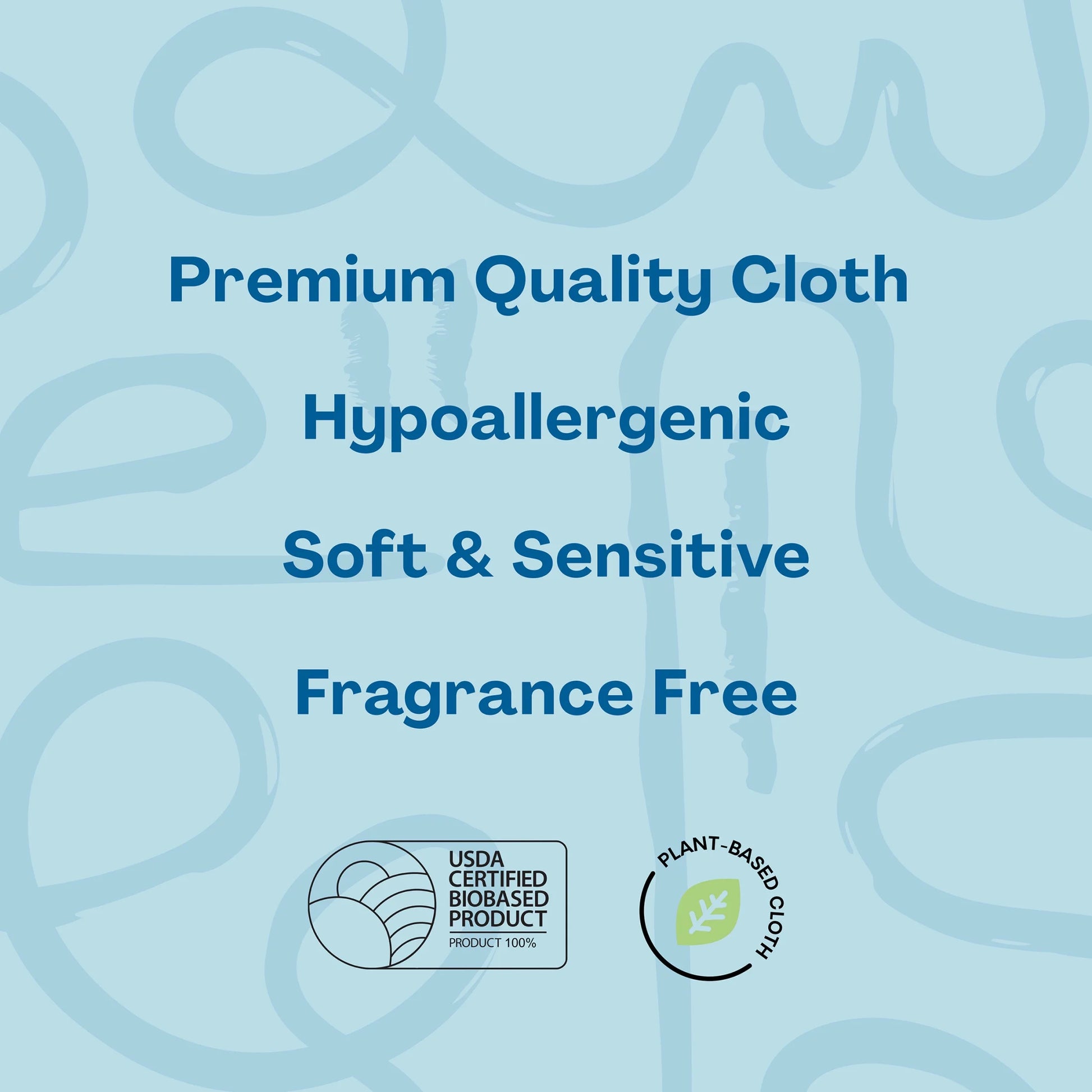Baby Wipes, 600 Unscented Plant-Based Wipes, 10 Pouch Box (Choose Your Count)